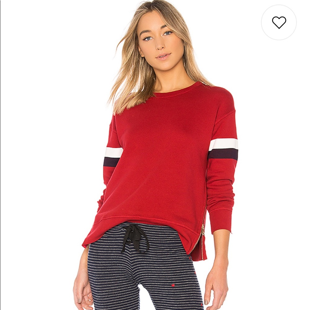 {Sundry} Colorblock Side Zip Pullover